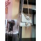 Chanel FLAP BAG AS1354 Lambskin & Gold-Tone Metal White High