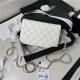 Chanel Wallet on Chain AP2734 Grained Calfskin & Gold-Tone Metal White A