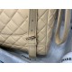 Chanel Medium Backpack Lambskin 91121 Gold-Metal Nude High