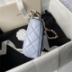 Chanel HOBO BAG AS3786 Lambskin & Gold Metal Blue A