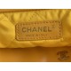 Chanel 22 MEDIUM HANDBAG Shiny Calfskin & Gold-Tone Metal AS3261 Yellow High