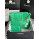 Chanel 22 MEDIUM HANDBAG Shiny Calfskin & Gold-Tone Metal AS3261 Green High