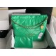 Chanel 22 MEDIUM HANDBAG Shiny Calfskin & Gold-Tone Metal AS3261 Green High