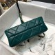 Chanel MINI FLAP BAG Lambskin Plexi & Gold-Tone Metal Green High