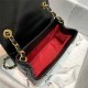 Chanel MINI FLAP BAG Lambskin Plexi & Gold-Tone Metal Black High