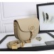 MEDIUM Dior BOBBY BAG Grained Calfskin Beige High