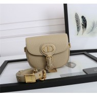 SMALL Dior BOBBY BAG Grained Calfskin Beige High