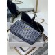 Saddle Pouch with Chain Dior Oblique Jacquard Denim High