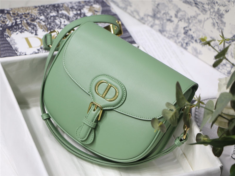 MEDIUM Dior BOBBY BAG Box Calfskin Green High