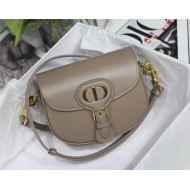 SMALL Dior BOBBY BAG Box Calfskin Taupe High