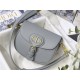 SMALL Dior BOBBY BAG Box Calfskin Dark Grey High