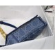 SMALL Dior CARO BAG Denim Blue High