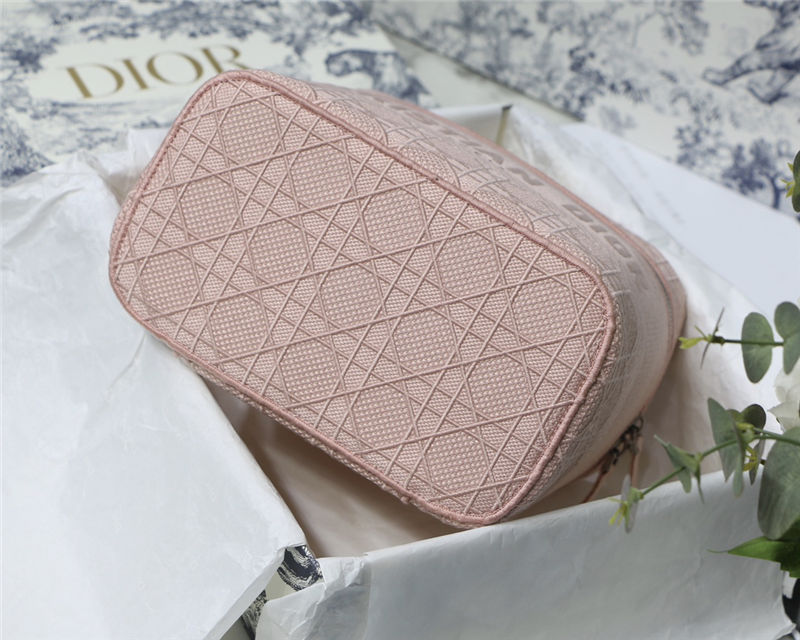 DiorTRAVEL VANITY CASE Embroidery Pink High