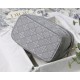 DiorTRAVEL VANITY CASE Embroidery Grey High