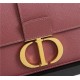 30 MONTAIGNE BAG Grained Calfskin Wine High