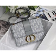 30 MONTAIGNE BAG Dior Oblique Jacquard Grey High