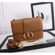 30 MONTAIGNE BAG Box Calfskin Camel High