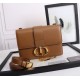 30 MONTAIGNE BAG Box Calfskin Camel High