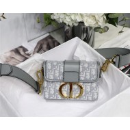 30 MONTAIGNE BOX BAG Dior Oblique Jacquard Grey High