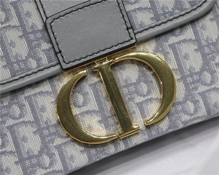 30 MONTAIGNE BOX BAG Dior Oblique Jacquard Grey High