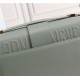 30 MONTAIGNE BAG Calfskin Grey Green High