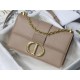 30 MONTAIGNE CHAIN BAG Grained Calfskin Nude High