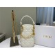 LADY Dior PHONE HOLDER Cannage Lambskin Cream High