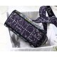 MEDIUM LADY D-LITE BAG Dior Constellation Embroidery Blue High