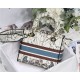 MEDIUM LADY D-LITE BAG Dior Constellation Embroidery Latte High