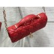 MISS DIOR MINI BAG Cannage Lambskin Red High