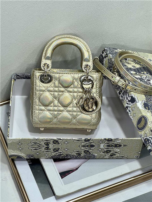 MICRO LADY Dior BAG Gold High