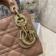 MICRO LADY Dior BAG Cannage Lambskin Nude-Pink High