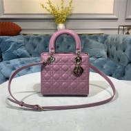 MEDIUM LADY Dior BAG Patent Cannage Calfskin High