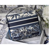 MEDIUM DiorCAMP BAG Dior Palms Embroidery High