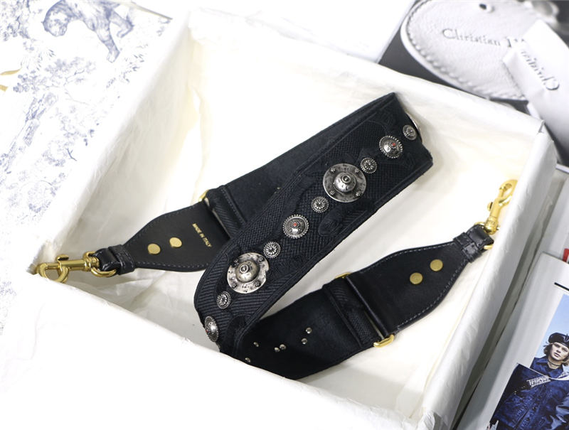 SHOULDER STRAP Tassel Black High