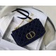 MEDIUM Dior BOOK TOTE Jute Canvas Embroidered with Dior Union Motif High