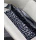 MEDIUM Dior BOOK TOTE Multicolor Mizza Embroidery Grey High