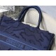 MEDIUM Dior BOOK TOTE Tassle Denim High