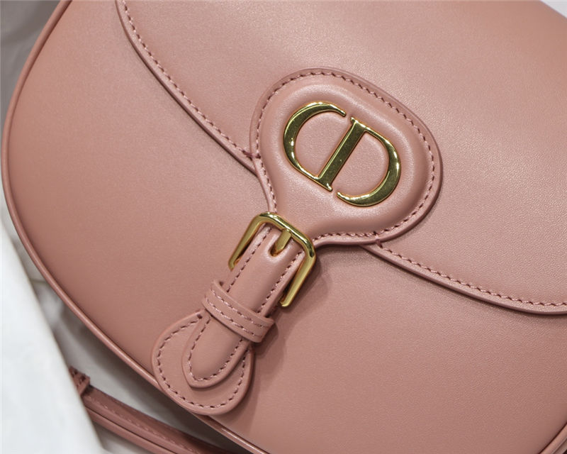 MEDIUM Dior BOBBY BAG Box Calfskin Pink High