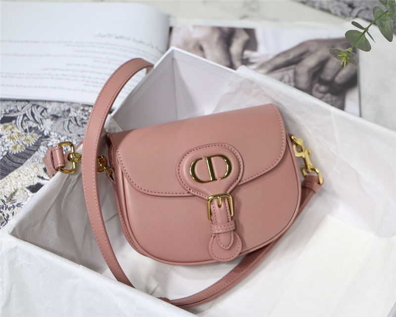 SMALL Dior BOBBY BAG Box Calfskin Pink High