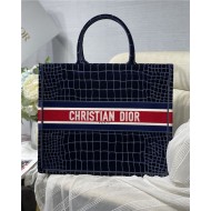 SMALL Dior BOOK TOTE Florilegio Embroidery High