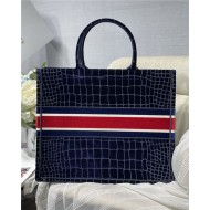 SMALL Dior BOOK TOTE Florilegio Embroidery High