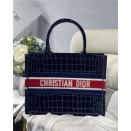 MEDIUM Dior BOOK TOTE Florilegio Embroidery High