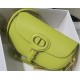 Dior BOBBY EAST-WEST BAG Box Calfskin Yellow High