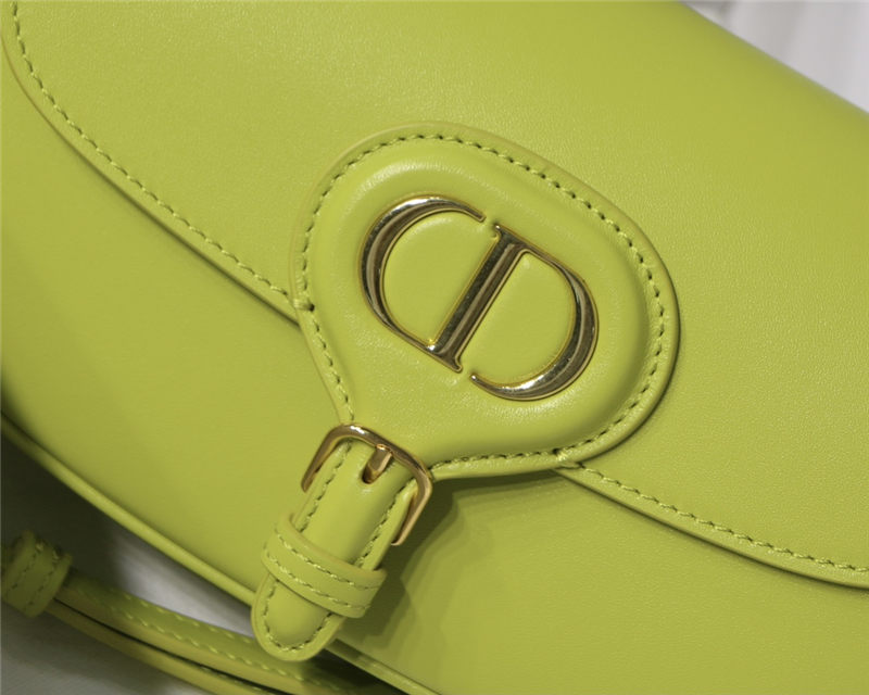 Dior BOBBY EAST-WEST BAG Box Calfskin Yellow High