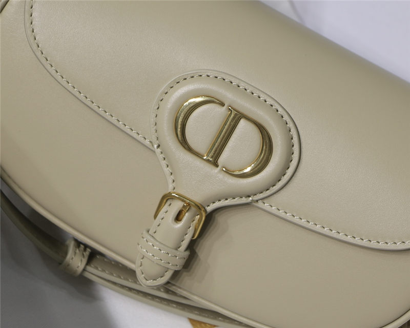 Dior BOBBY EAST-WEST BAG Box Calfskin Beige High