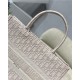 MEDIUM Dior BOOK TOTE Dior Oblique Embroidery Pink High