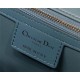 LARGE Dior CARO BAG Quilted Macrocannage Calfskin Ocean Blue High