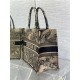 MEDIUM Dior BOOK TOTE Toile de Jouy Voyage Embroidery Beige High