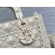 LADY D-JOY BAG MEDIUM Cannage Diamond High